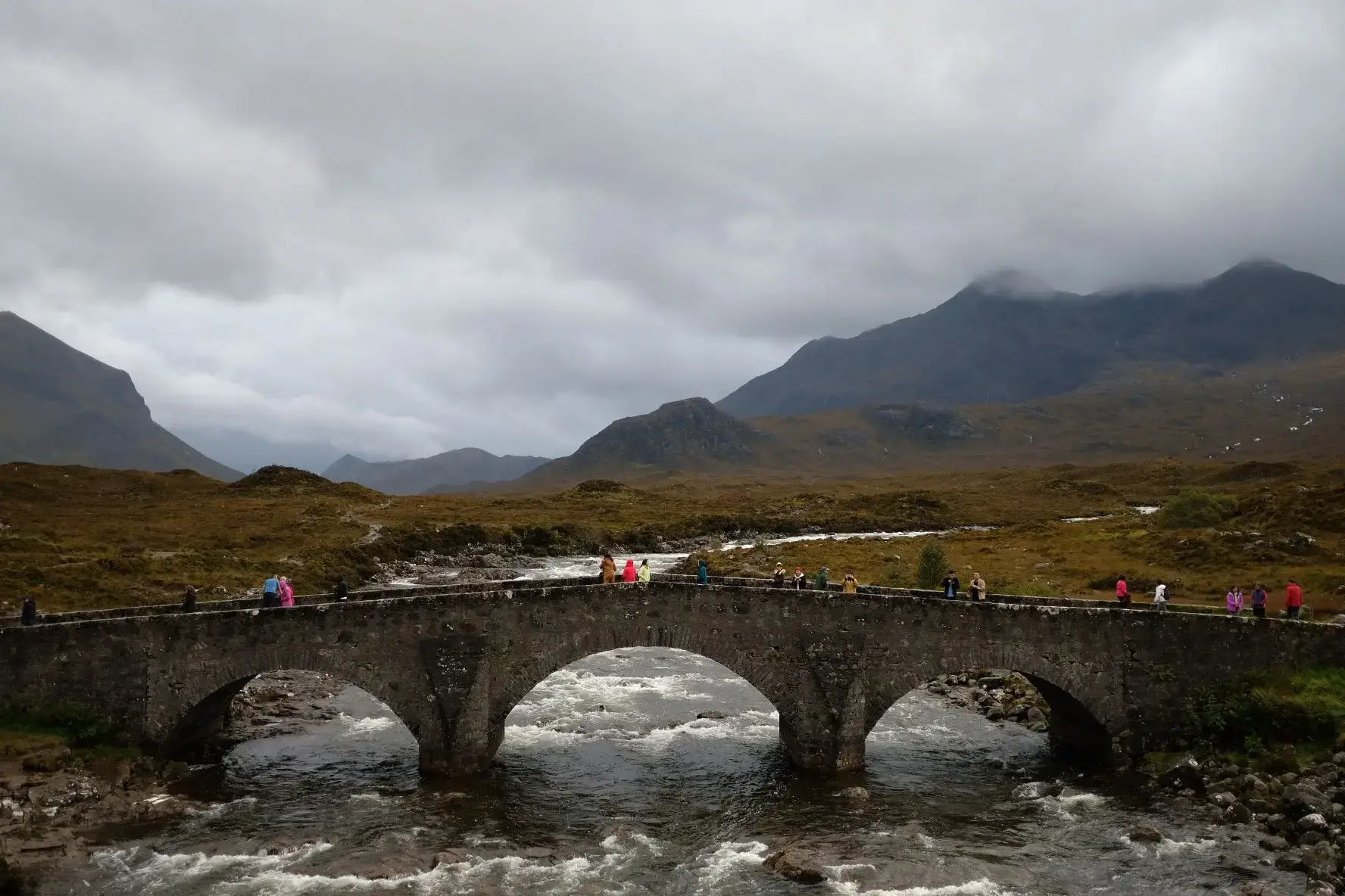 l'écosse terre d'eau et de montagnes L'île de skye un sponsor Kway