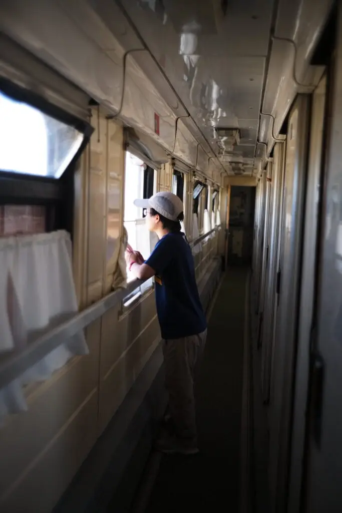 ouzbékistan train voyager