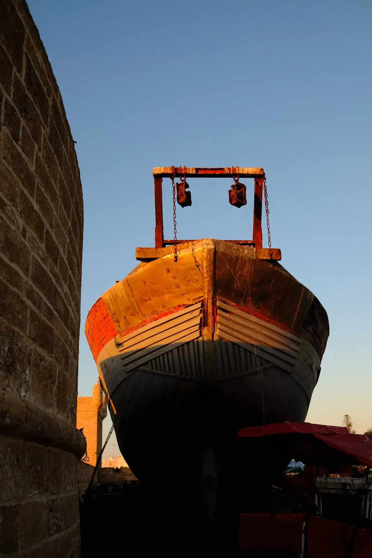 bateau essaouira port bohème
