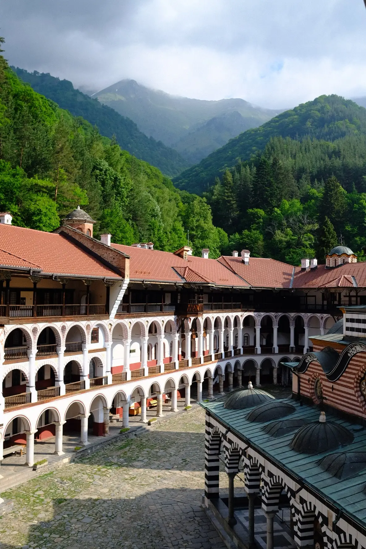 Dormir au Monastère de Rila