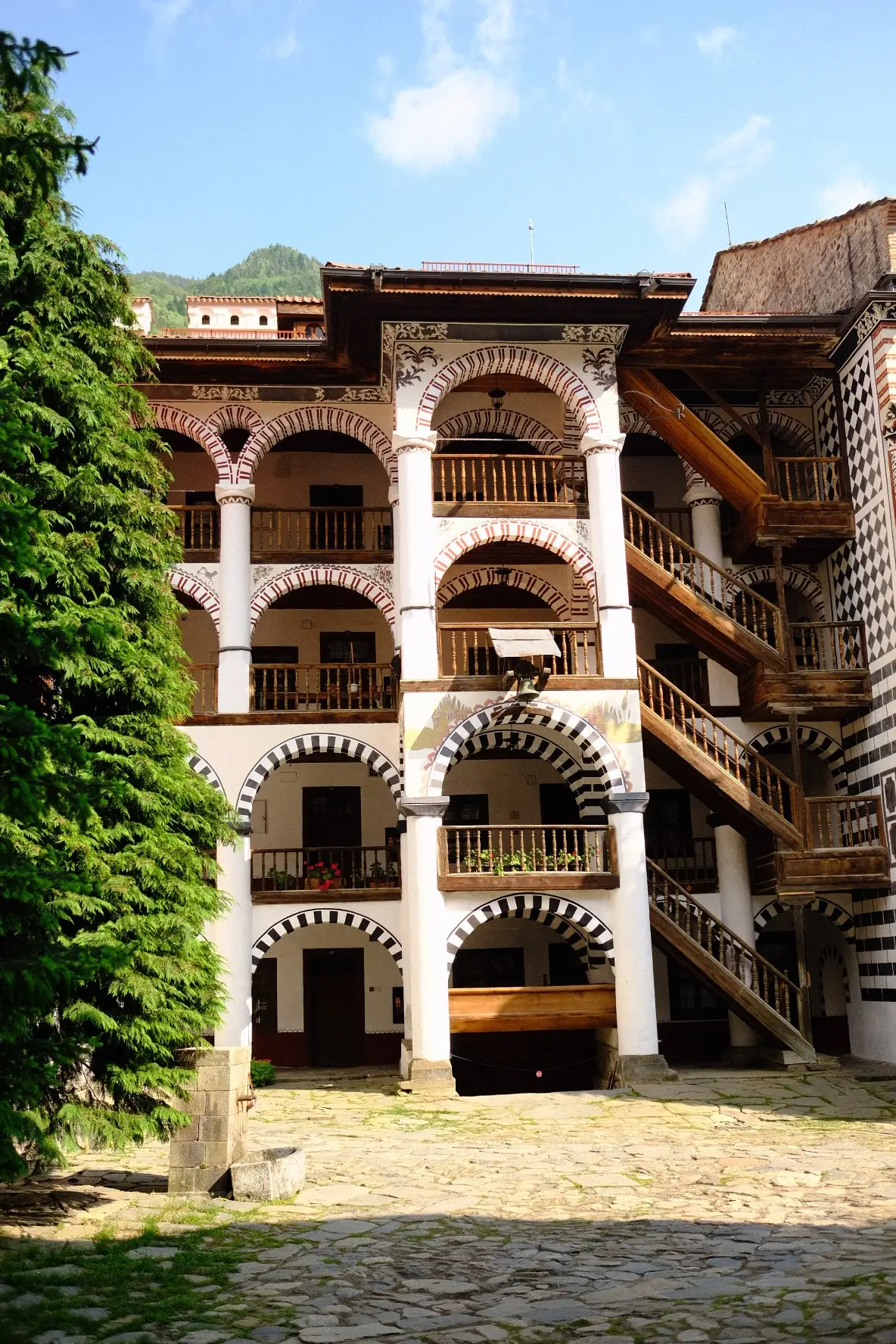 dormir au monastère de Rila