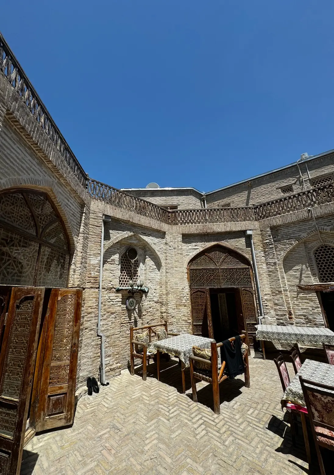 boukhara caravanserail ouzbékistan