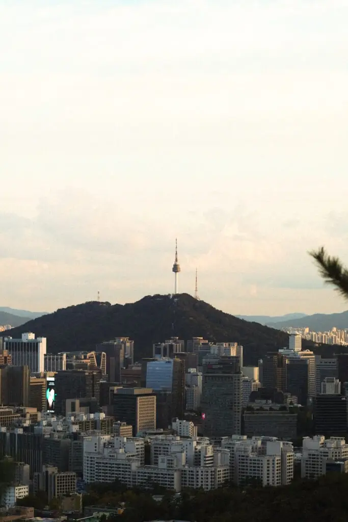 une semaine à Séoul tower