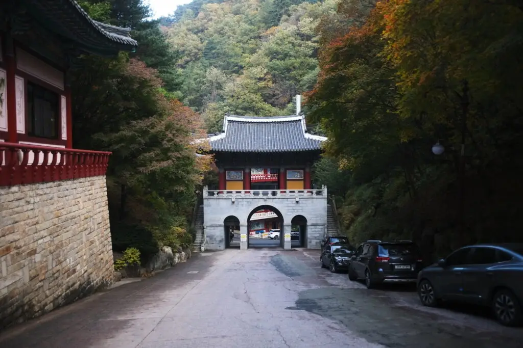 corée du sud temple guinsa templestay