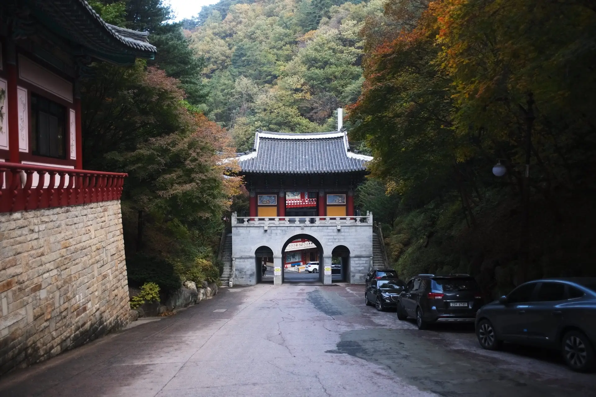 corée du sud temple guinsa templestay