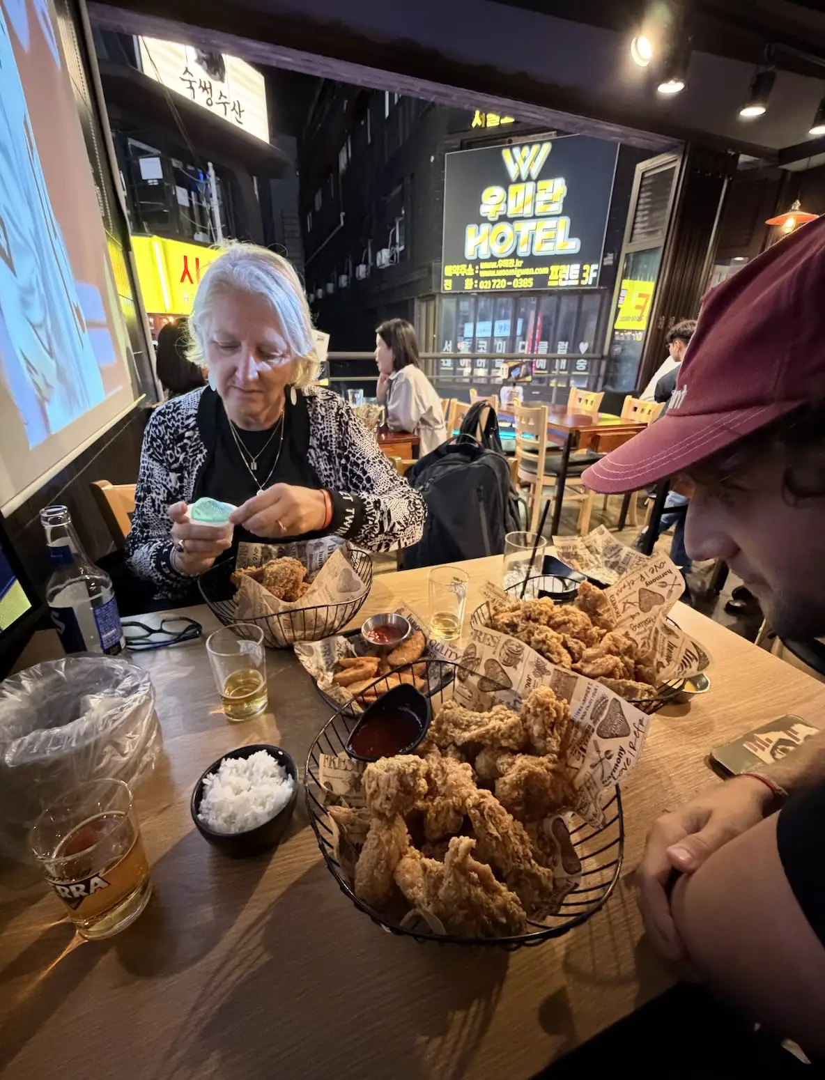 Manger en corée du sud KFC