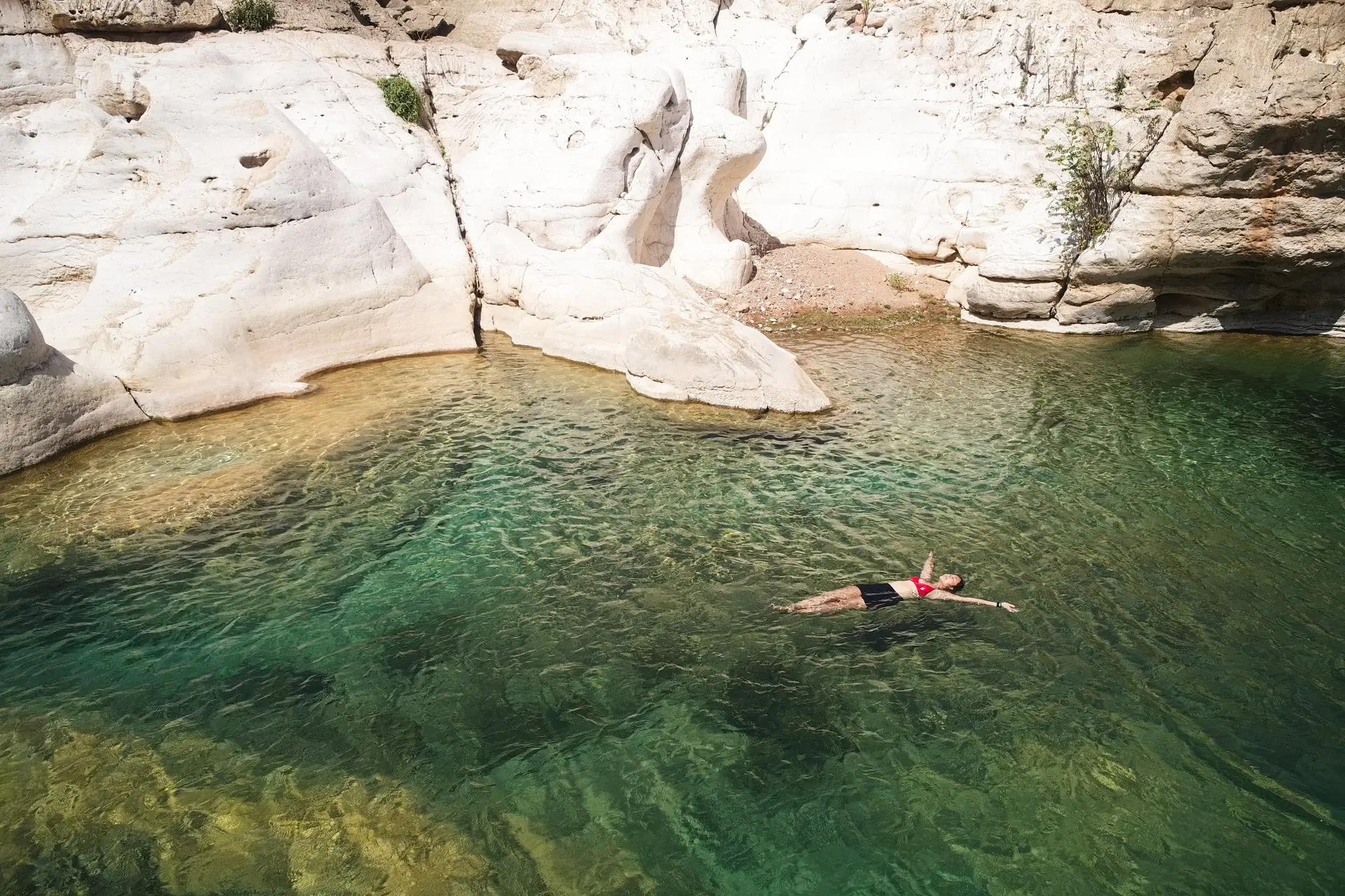 kilisan canyon baignade