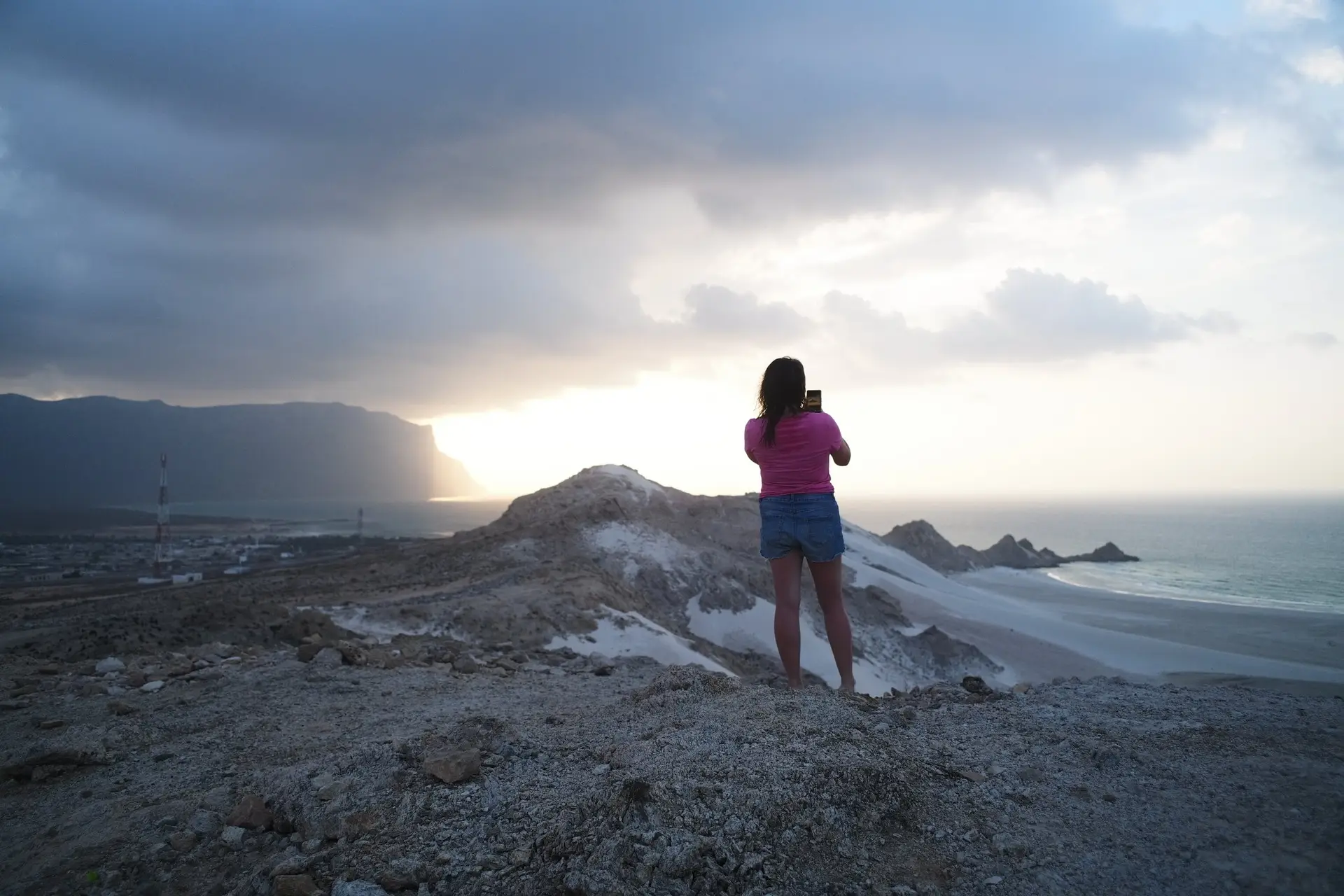 coucher de soleil à detwah