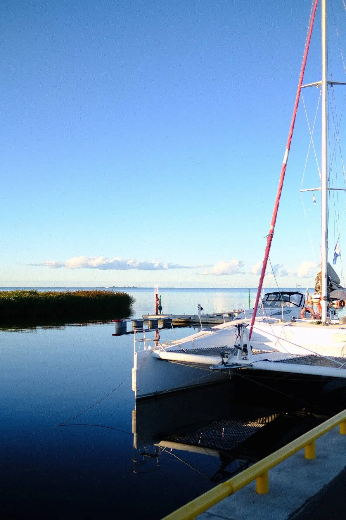 Estonie Kihnu island bateau