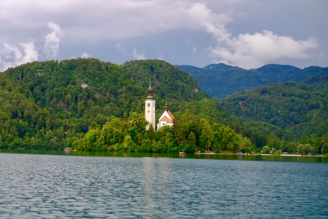 slovénie Bled lac