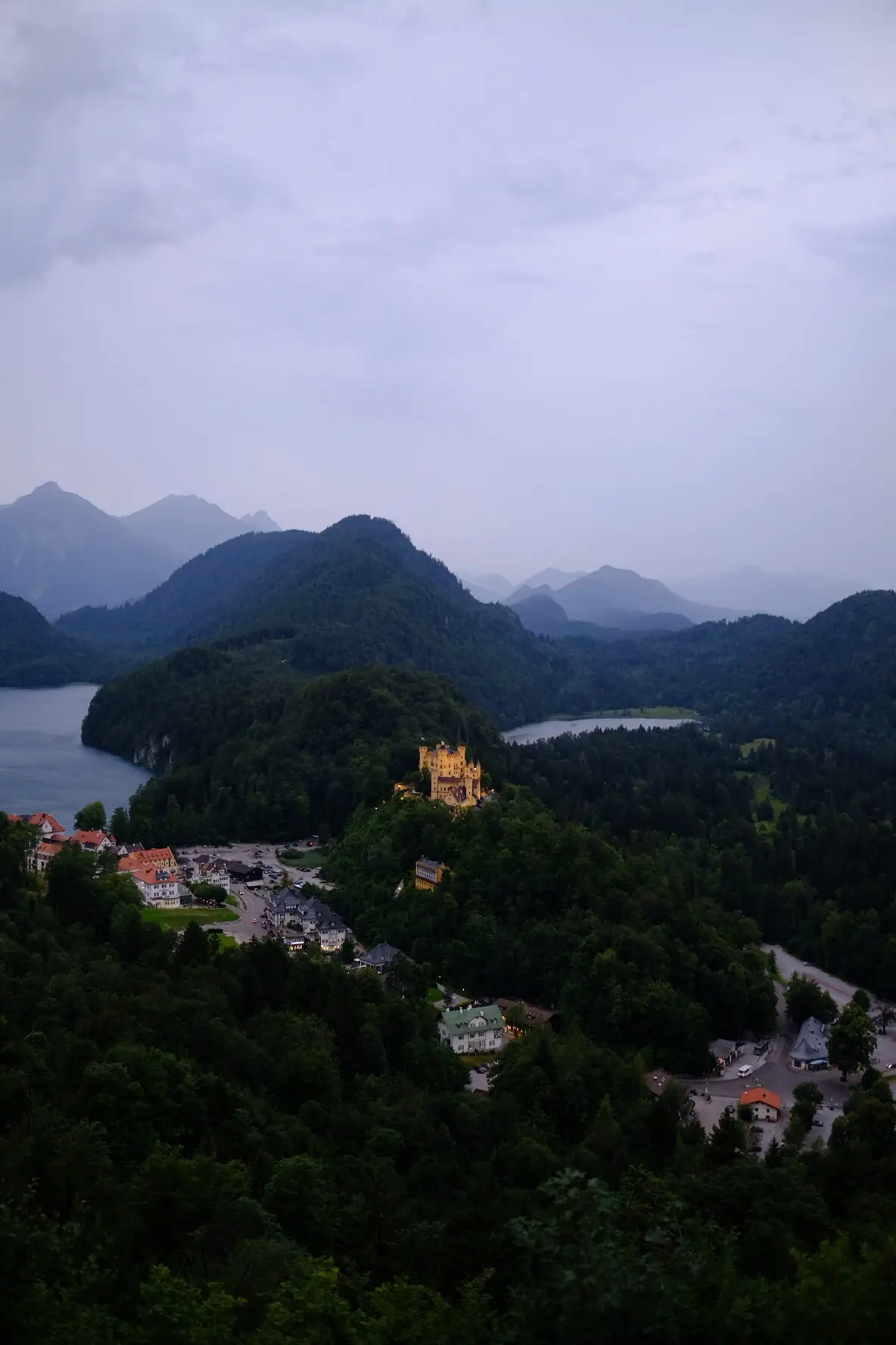 Allemagne de l'autre côté du chateau