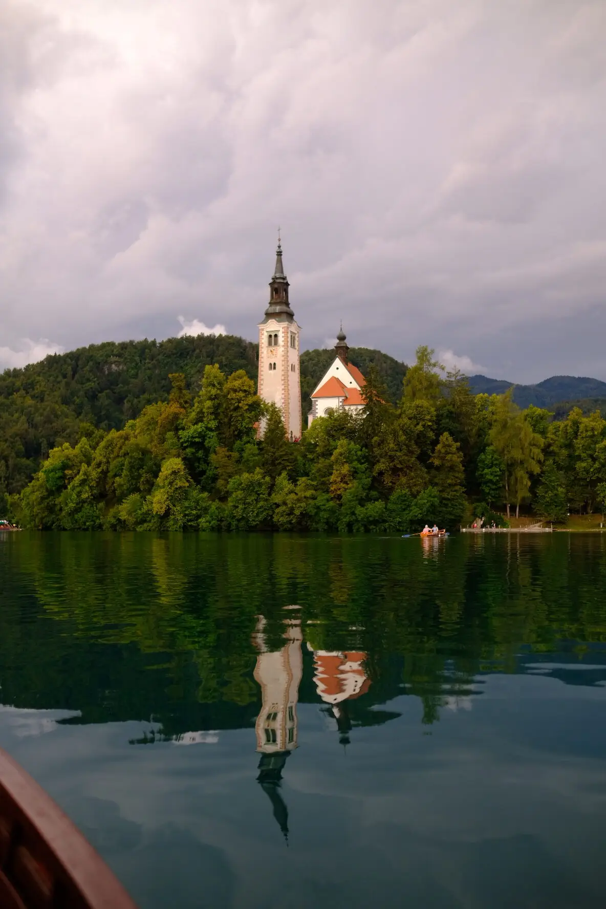 slovénie Bled lac église sur l'eau