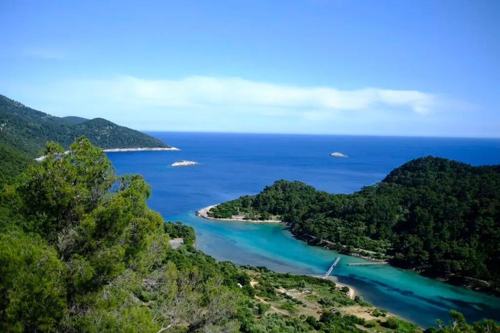 Croatie mer bleue