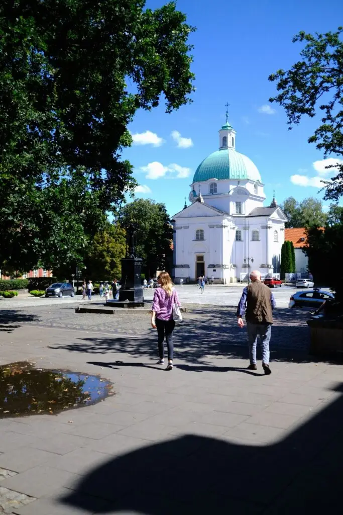 pologne varsovie centre ville ancien