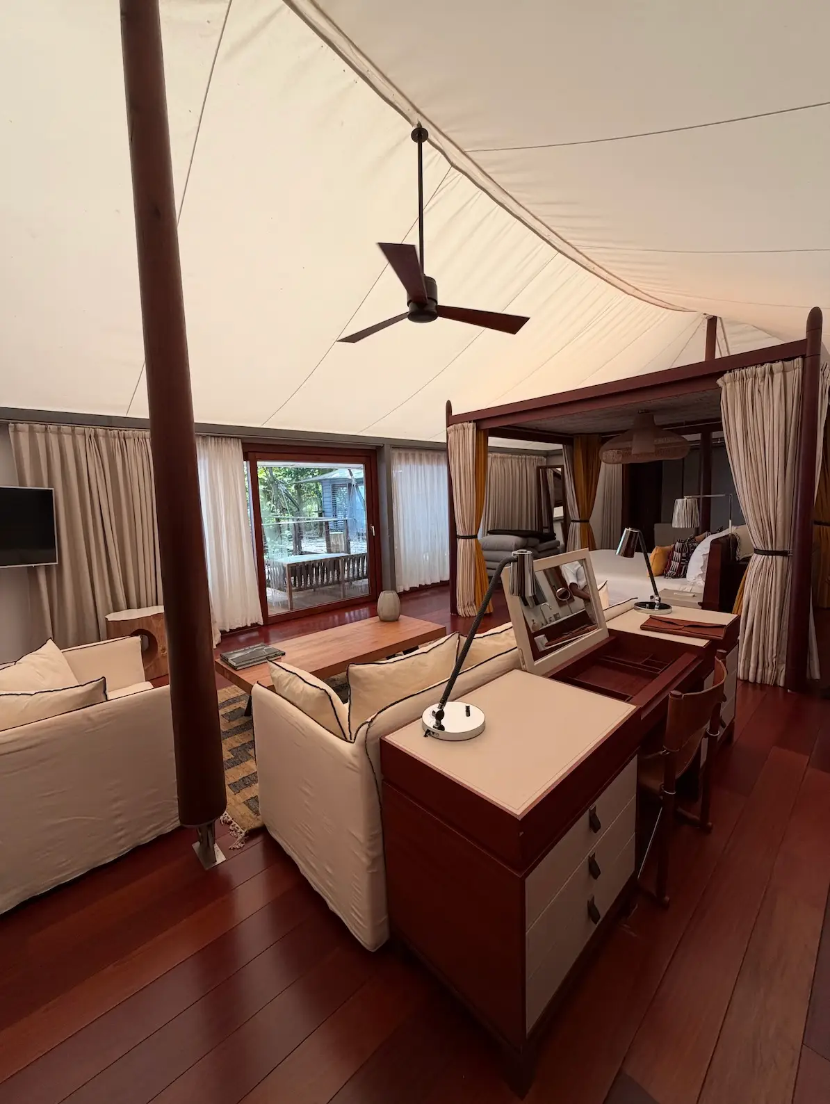 villa-tente de Sundy Praia, Principe Collection