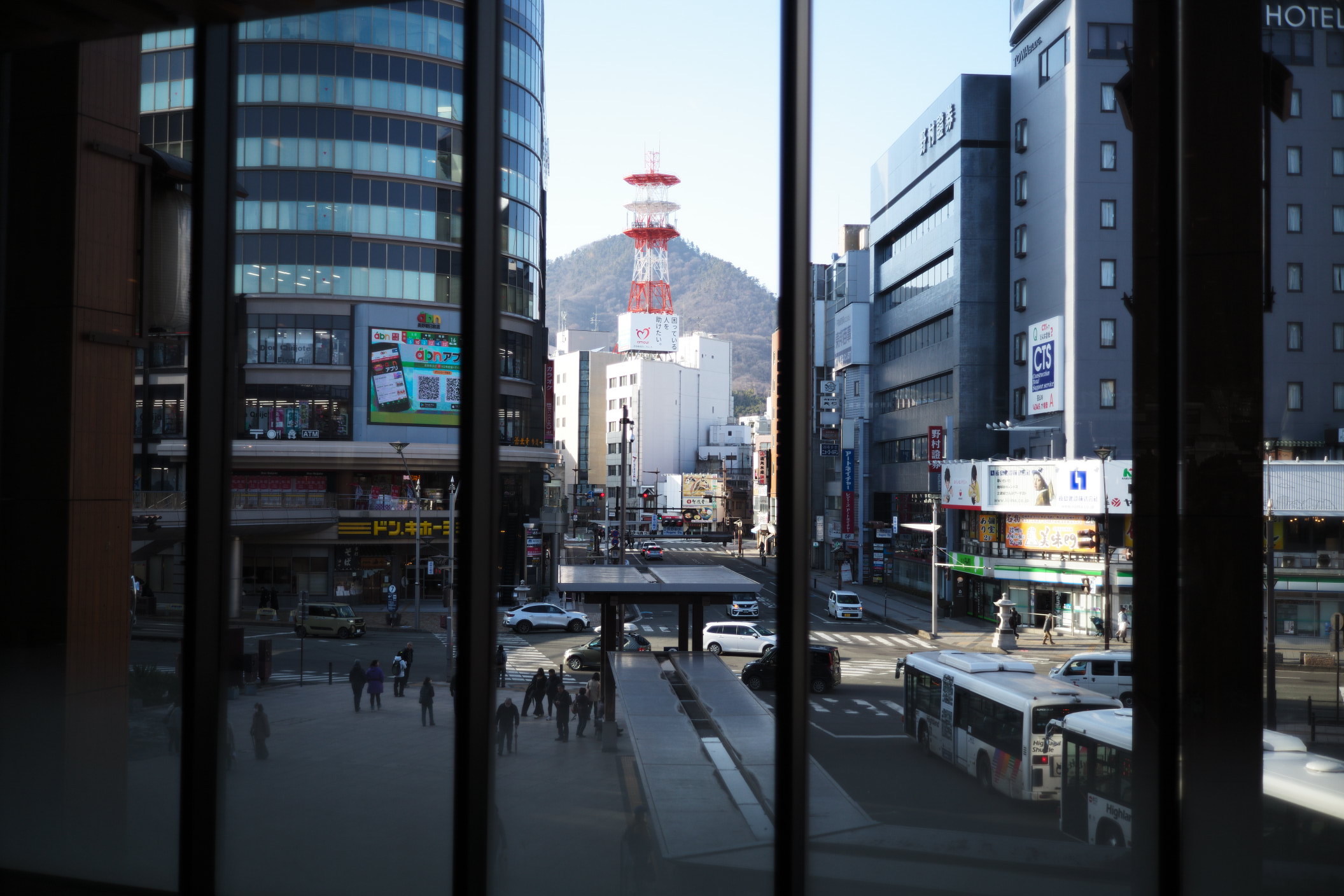 paysage d'hiver a nagano japon