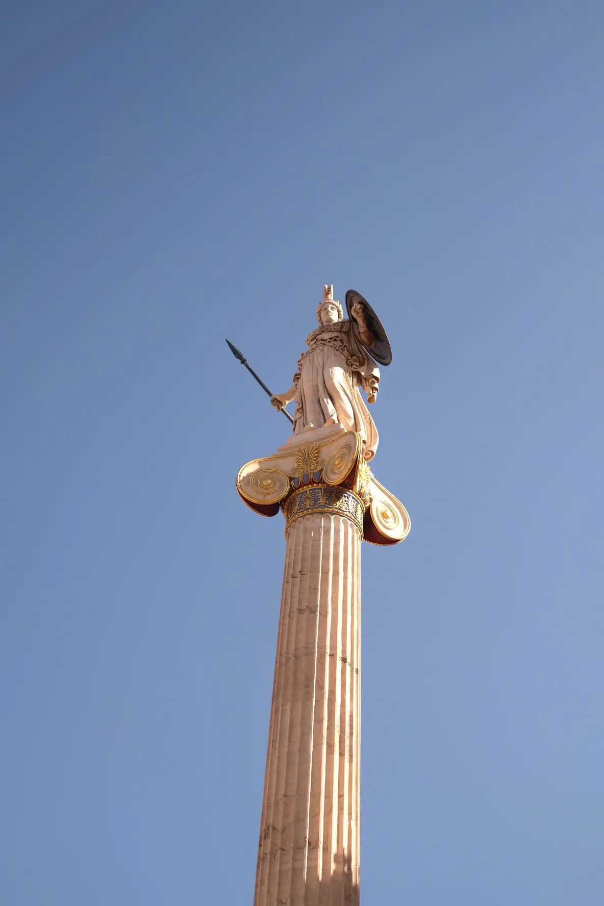 athéna patronne de la ville Athènes