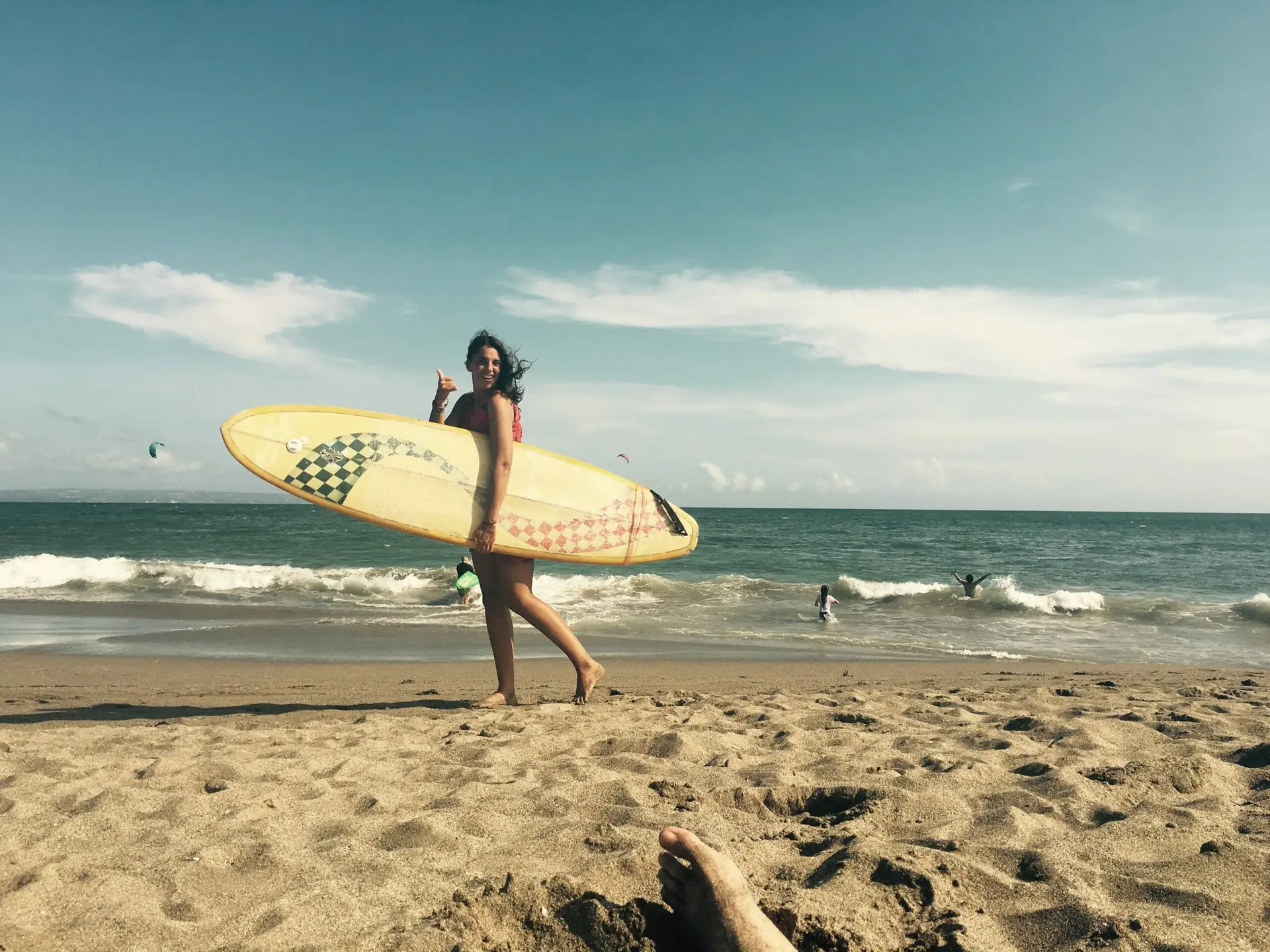 surf à bali